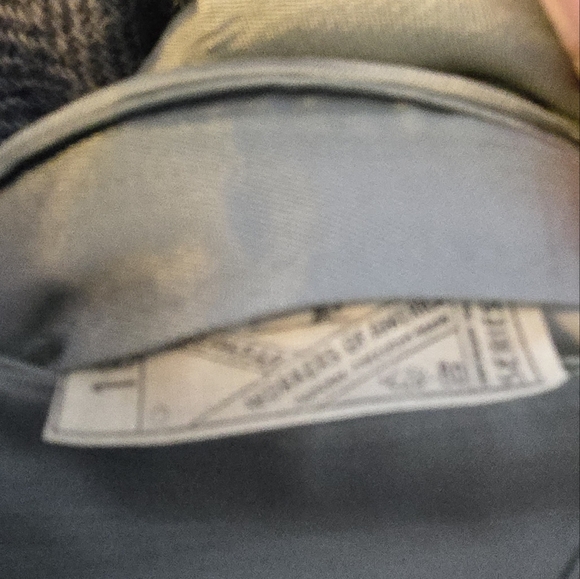 Vintage Gray Blazer with Tan Elbow Patches - Picture 7 of 12